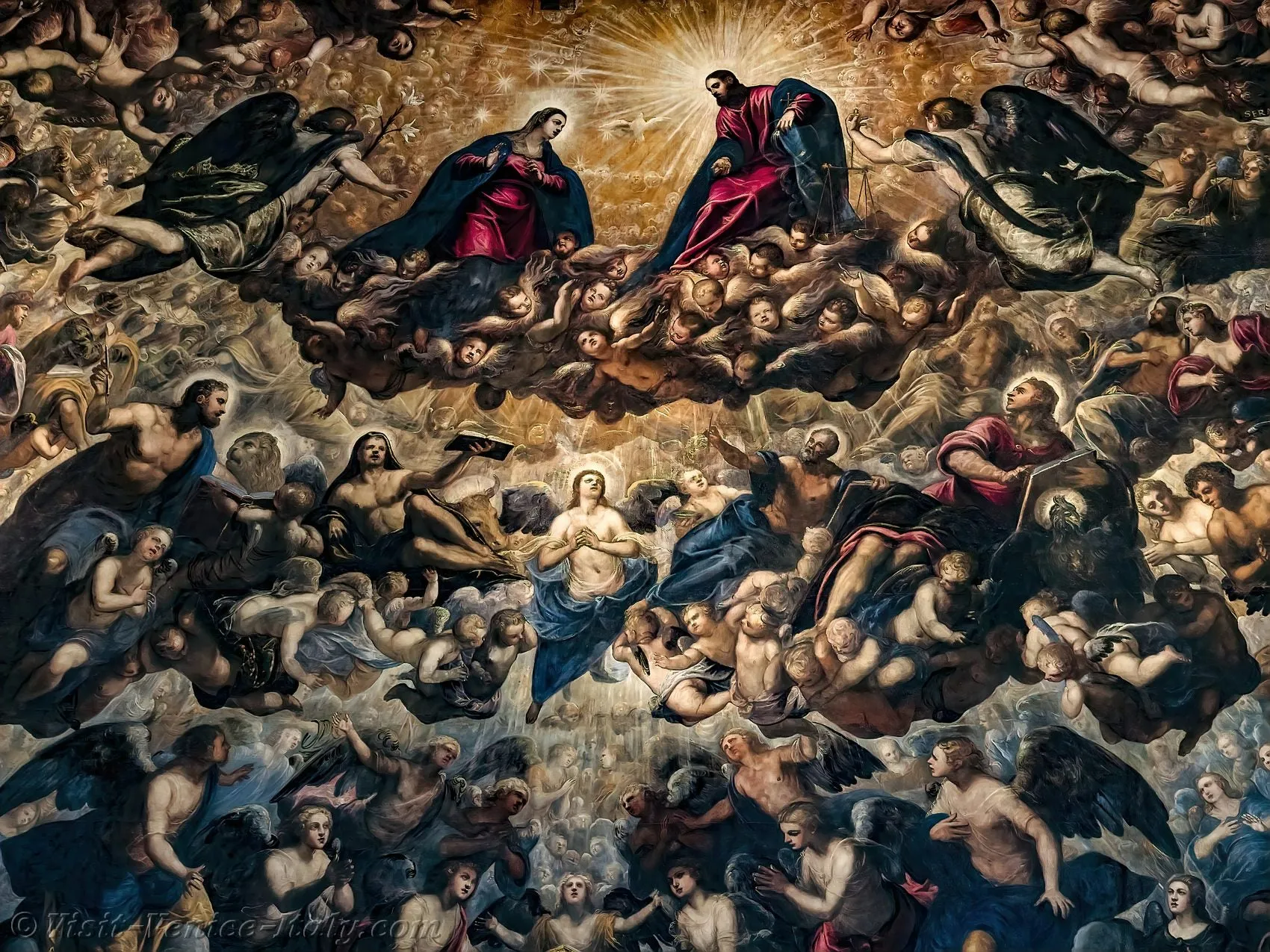 Doge’s Palace Tintoretto Paradise Painting